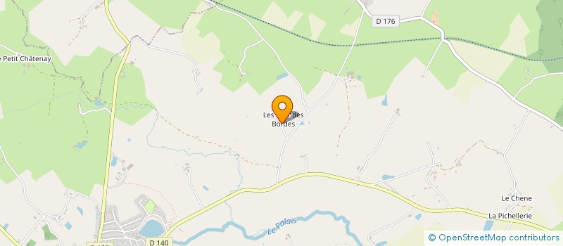 localisation de l'entreprise STE NOGUES ET FRERES  SAINT-AUBIN-LE-CLOUD