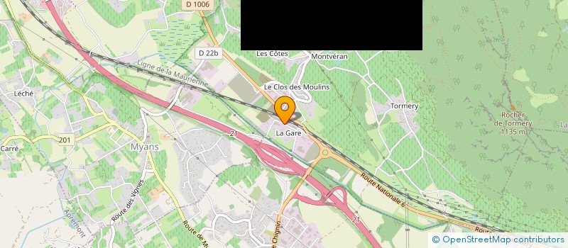 localisation de l'entreprise STE NOUV ARTS RELIGIEUX MYANS à MYANS