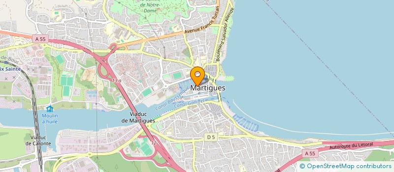 localisation de l'entreprise STE NOUV EXPL GARAGE DU PORT à MARTIGUES