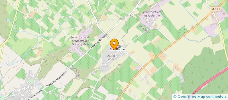 localisation de l'entreprise STE NOUV EXPL VOLETS LANGUEDOC à COURNONSEC