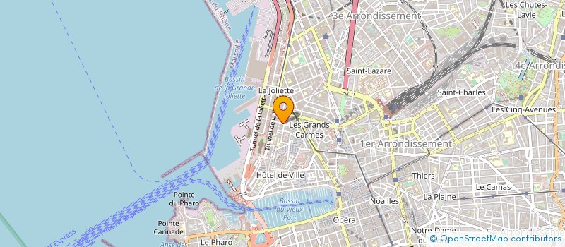 localisation de l'entreprise STE NOUV PROTECT INDIV ET GENERALE à MARSEILLE