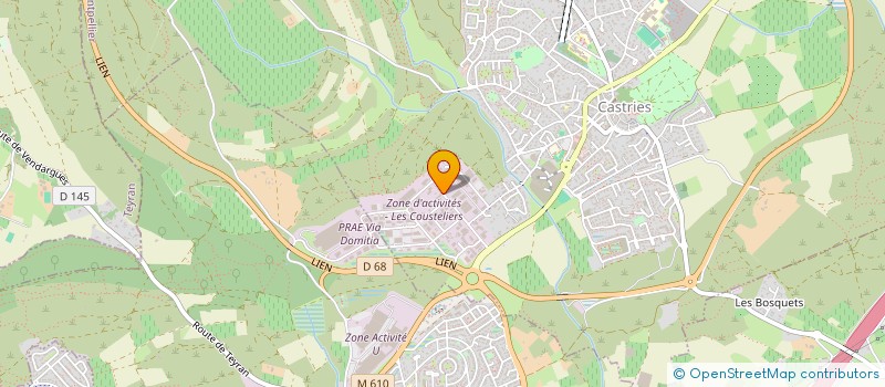 localisation de l'entreprise STE NOUVELLE A P I NL à LUNEL