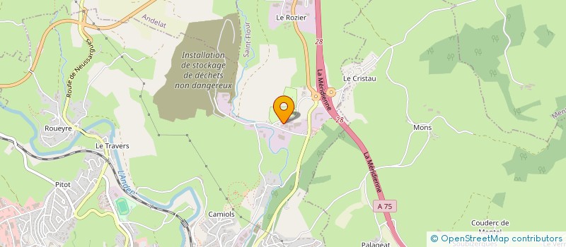 localisation de l'entreprise STE NOUVELLE AUVERGNE BOIS à SAINT FLOUR