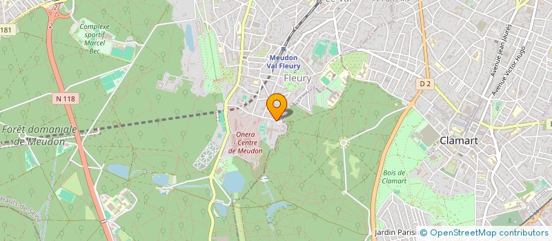 localisation de l'entreprise STE NOUVELLE BATIMENT à MEUDON