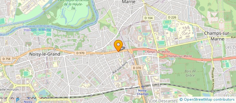 localisation de l'entreprise STE NOUVELLE CORNAGLIA à NOISY-LE-GRAND