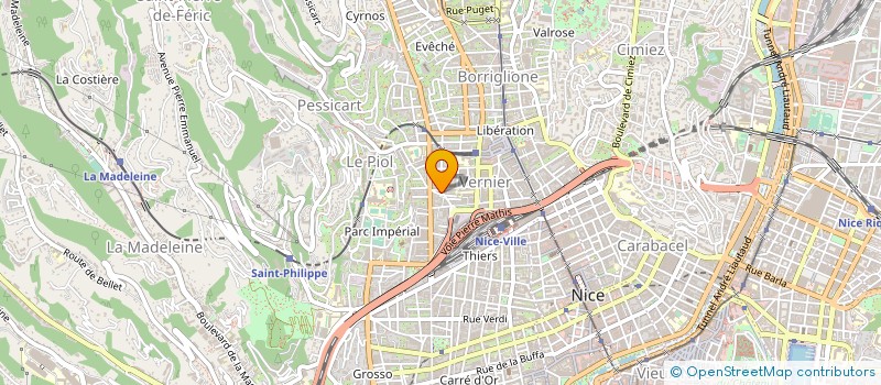 localisation de l'entreprise STE NOUVELLE DES CAFES BONDIN à NICE