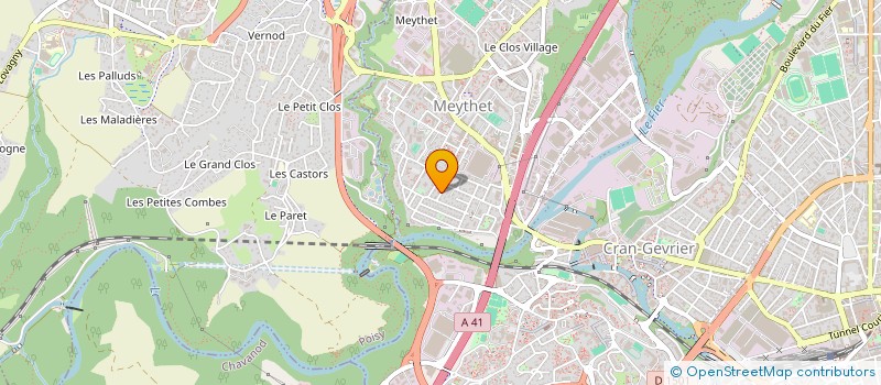 localisation de l'entreprise STE NOUVELLE DES TRANSPORTS DU FIER à ANNECY
