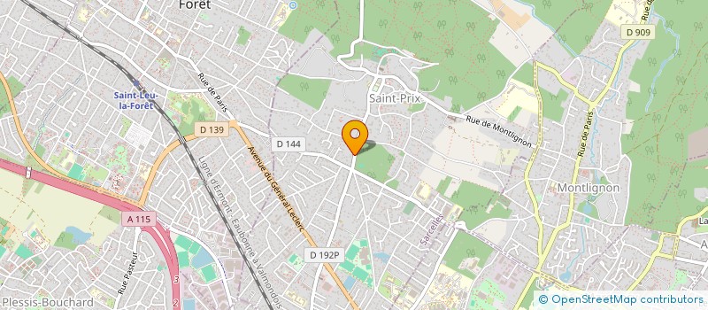 localisation de l'entreprise STE NOUVELLE DU CADRAN à SAINT-PRIX