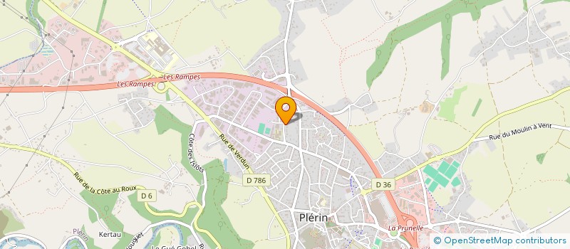 localisation de l'entreprise STE NOUVELLE EPA OUEST à PLERIN