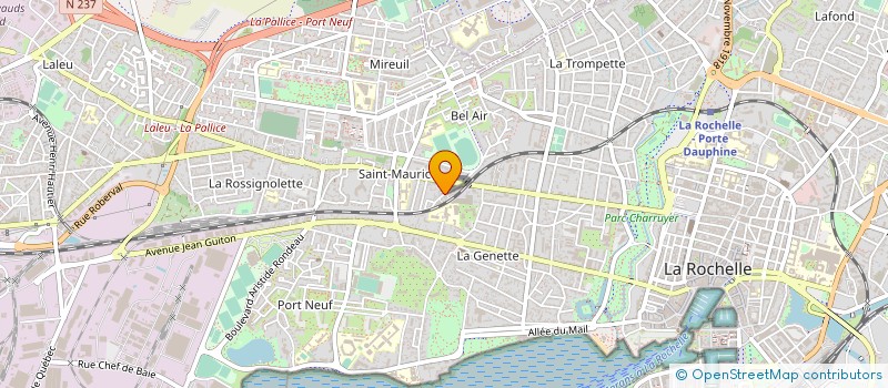 localisation de l'entreprise STE NOUVELLE ETS BEAUPLET à LA ROCHELLE