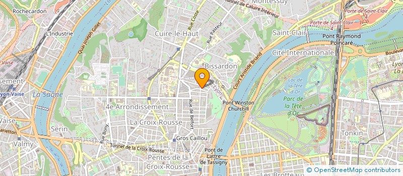 localisation de l'entreprise STE NOUVELLE ETS MARC GORDON  LYON