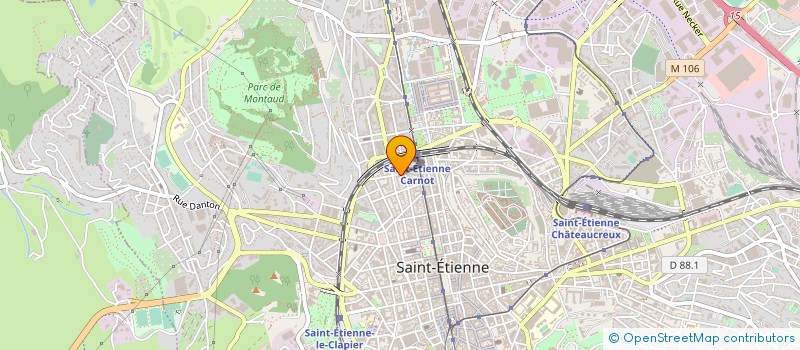 localisation de l'entreprise STE NOUVELLE ETS MERCATI à SAINT-ETIENNE