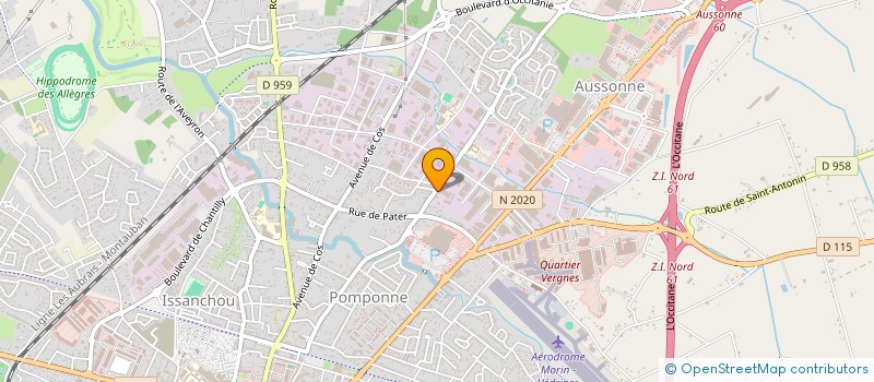 localisation de l'entreprise STE NOUVELLE ETS TOURNEUR à MONTAUBAN