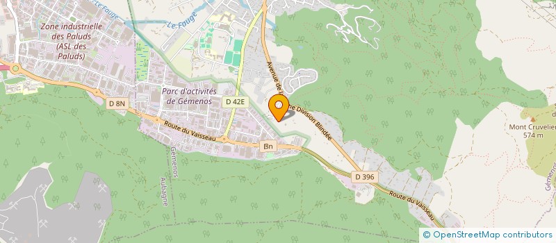 localisation de l'entreprise STE NOUVELLE GARAGE DE FONTMAGNE à GEMENOS