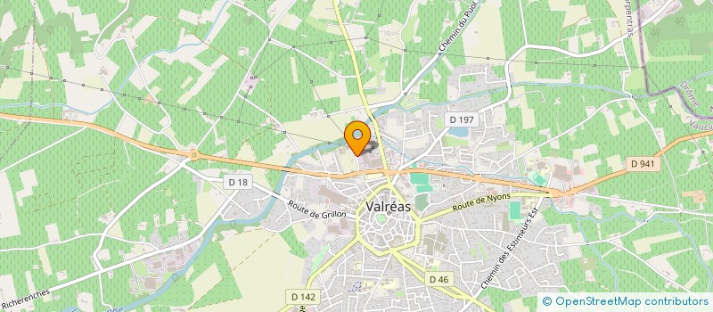 localisation de l'entreprise STE NOUVELLE GEO LEIGHTON à VALREAS