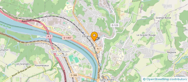 localisation de l'entreprise STE NOUVELLE LACCO à VIENNE