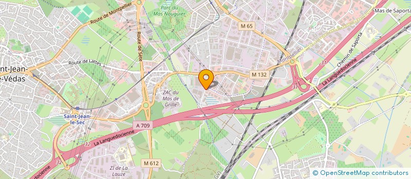localisation de l'entreprise STE NOUVELLE MISTRANGELO à MONTPELLIER