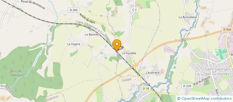 localisation de l'entreprise STE NOUVELLE NORMEN à FLERS