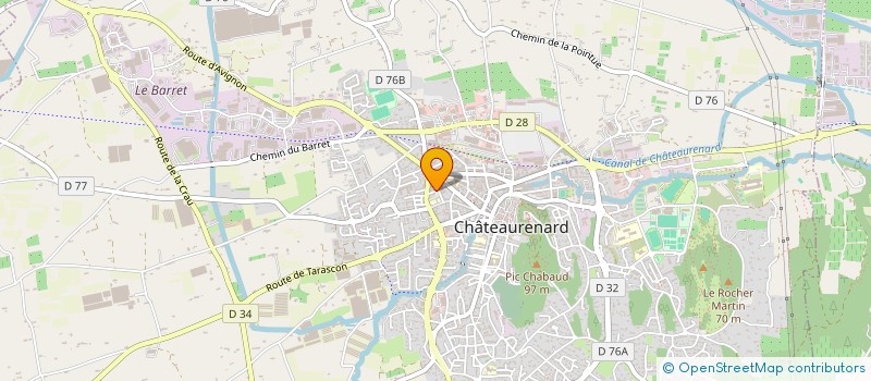 localisation de l'entreprise STE NOUVELLE ST REMY PCE CONSTRUCTION à CHATEAURENARD