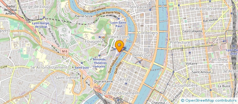 localisation de l'entreprise STE ODONTOLOGIQUE DE PROTHESE COMPLETE à LYON