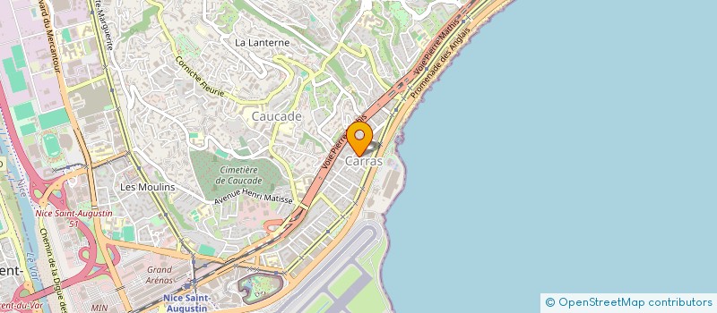 localisation de l'entreprise STE PARTICULIERE HEN BO à NICE