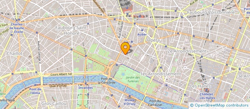 localisation de l'entreprise STE PERICAUD  PARIS