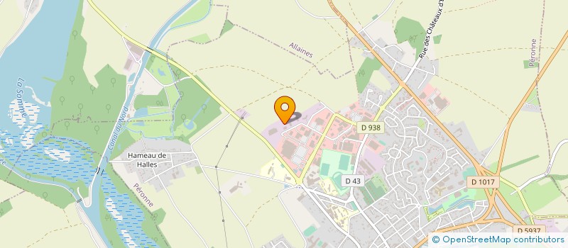 localisation de l'entreprise STE PERONNE CHAUFFAGE à PERONNE