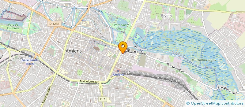 localisation de l'entreprise STE PICARDE D'ENTREPRISES à AMIENS