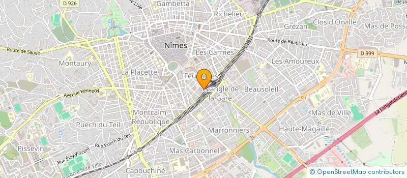 localisation de l'entreprise STE PICHON GREGOIRE ET CIE à NIMES