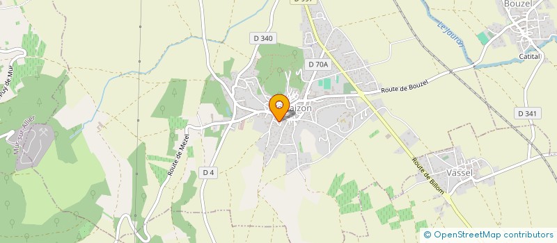 localisation de l'entreprise STE PLUMIVOL ABATTAGE VOLAILLE à VERTAIZON