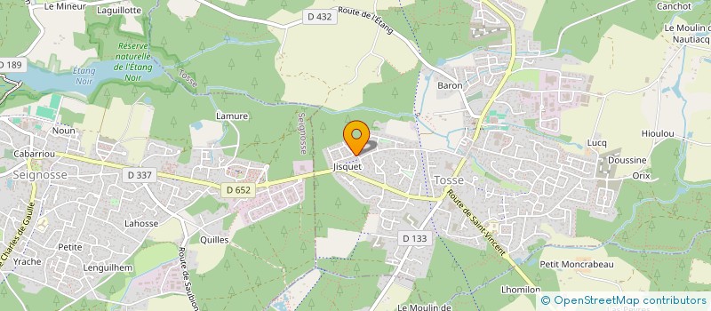 localisation de l'entreprise STE PRADIER  TOSSE