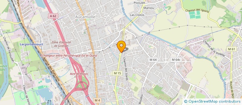 localisation de l'entreprise STE PRESTAT SERVIC BUISSONNETS à TOULOUSE