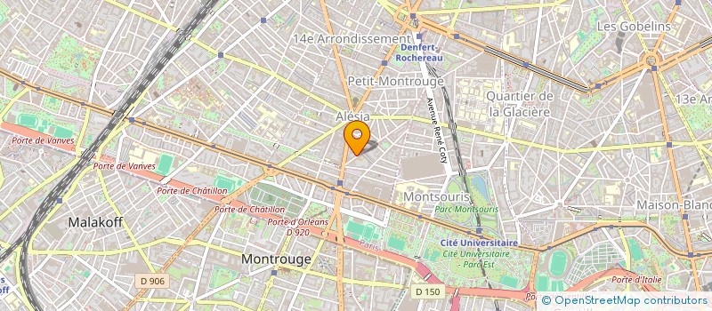 localisation de l'entreprise STE PROFESSIONNELS  D ECHAFAUDAGES & ETAIEMENTS  PARIS