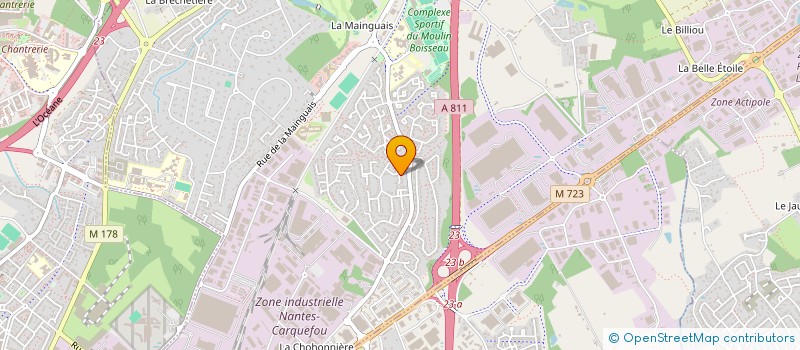 localisation de l'entreprise STE PROMOTION PAR VIDEO EN FRANCE  CARQUEFOU