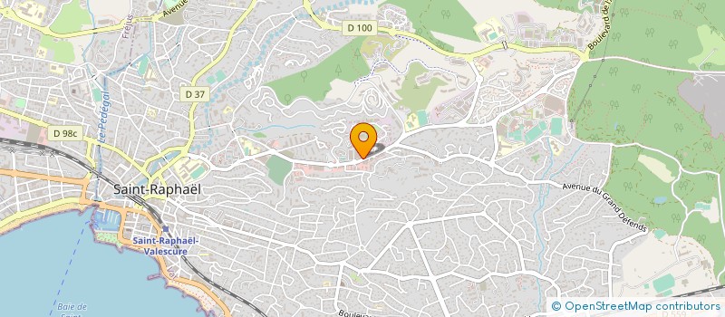 localisation de l'entreprise STE RAPHAELOISE DE DISTRIBUTION à SAINT-RAPHAEL