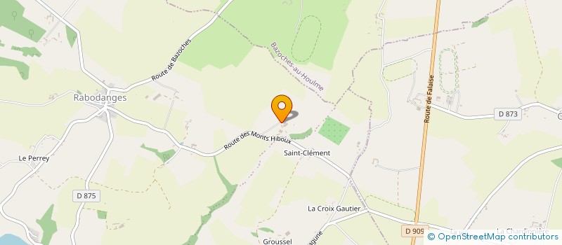 localisation de l'entreprise STE REMPL AGR DE PUTANGES à PUTANGES-LE-LAC