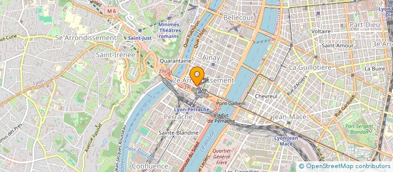 localisation de l'entreprise STE RENOV TRAVAUX IMMOB SORIT à LYON