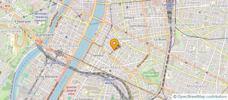 localisation de l'entreprise STE RENOVATION IMMOBILIERE MAINTENANCE  LYON