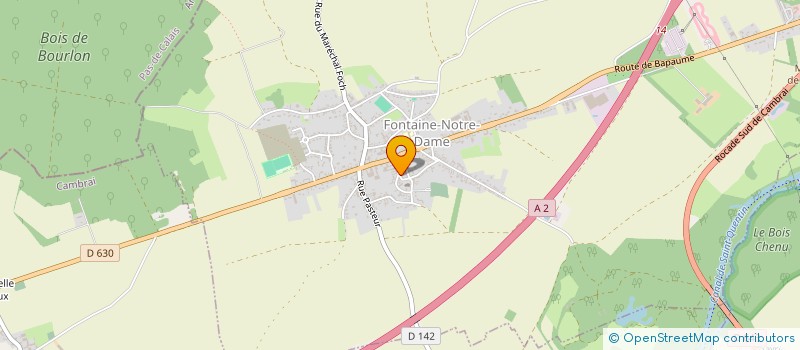 localisation de l'entreprise STE RESIDENCE ST DRUON à CAMBRAI