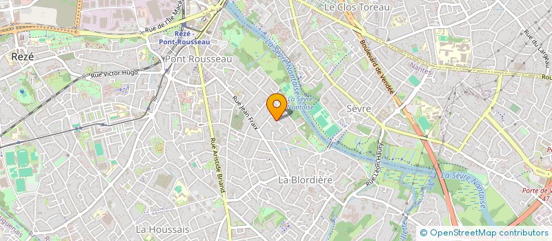 localisation de l'entreprise STE REZEENNE DE BATIMENT  REZE