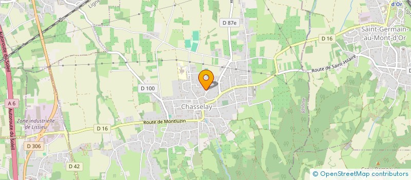 localisation de l'entreprise STE RIVIERE à LOZANNE