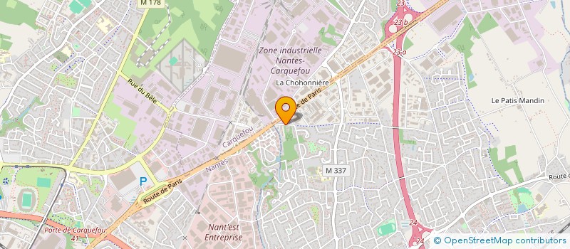 localisation de l'entreprise STE ROMP JACQUES à SAINTE-LUCE-SUR-LOIRE