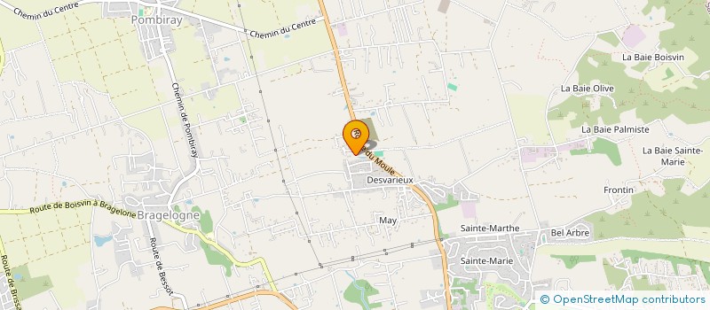 localisation de l'entreprise STE ROSALIE VICTORIA ET DE HARO GERMINAL  SAINT-FRANCOIS