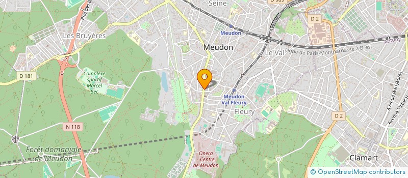 localisation de l'entreprise STE S 2 A à MEUDON