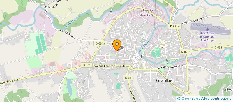 localisation de l'entreprise STE SIADOUS à GRAULHET