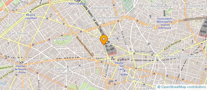 localisation de l'entreprise STE SL SABATIER LUTHIER  PARIS