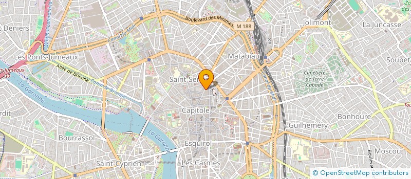 localisation de l'entreprise STE SOPHROLOGIE MIDI PYRENEES à TOULOUSE