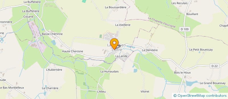localisation de l'entreprise STE SPORTIVE ST MARTIN LECOUSS à LECOUSSE