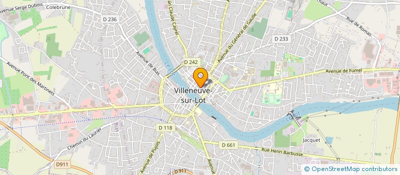 localisation de l'entreprise STE ST VINCENT DE PAUL DE PENNE  VILLENEUVE-SUR-LOT