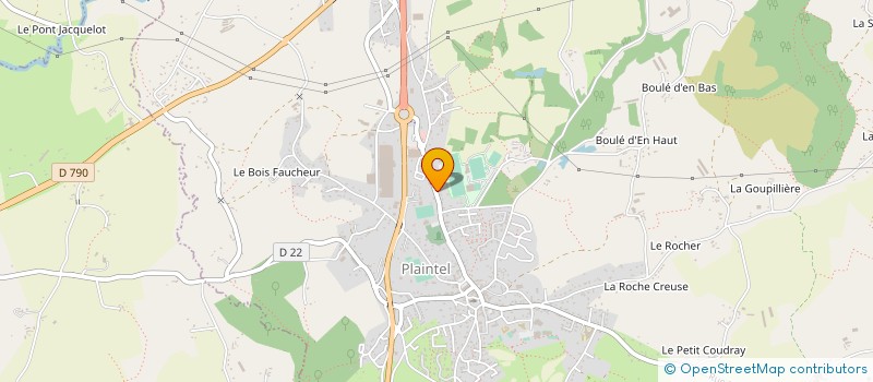 localisation de l'entreprise STE SUPERVET à PLAINTEL